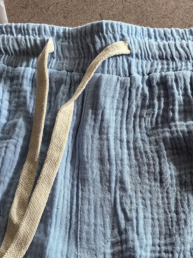 Azel | Pantalones cortos ligeros y casuales de corte holgado para hombre