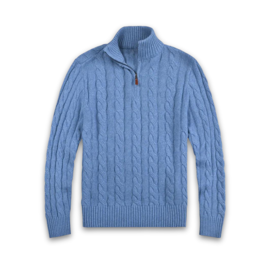 Azel | Pull demi-zippé