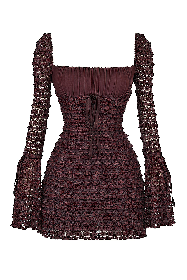 Azel | Vestido Espresso