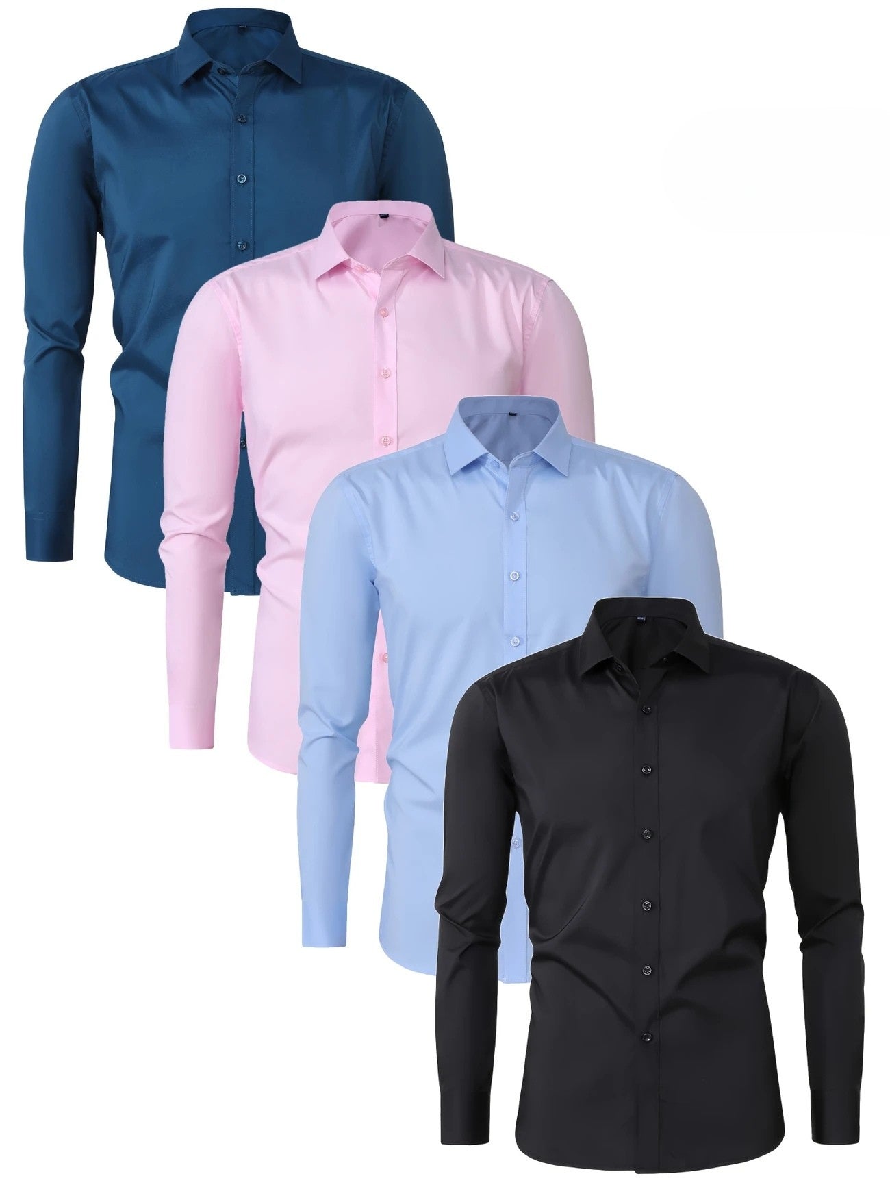 Azel | Camisa elegante de manga larga con botones