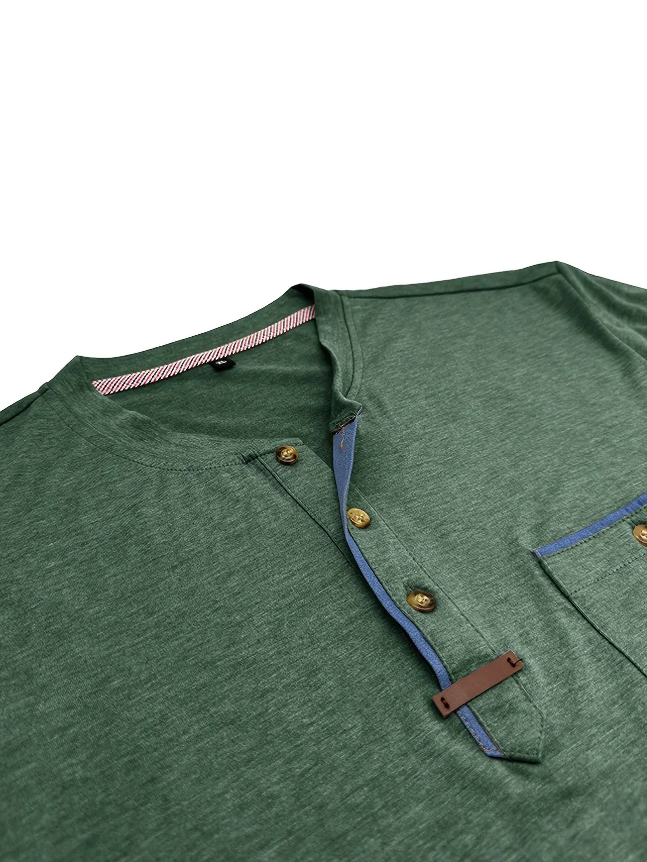 Azel | Camiseta de cuello redondo elegante con bolsillo