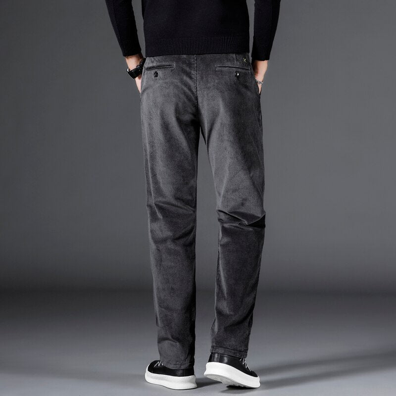 Azel | Pantalones de pana de talle medio-alto