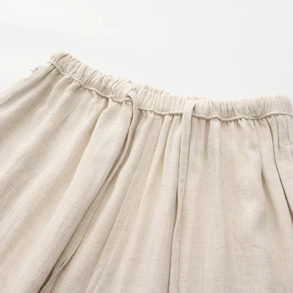 Azel | Pantalón slim en lino
