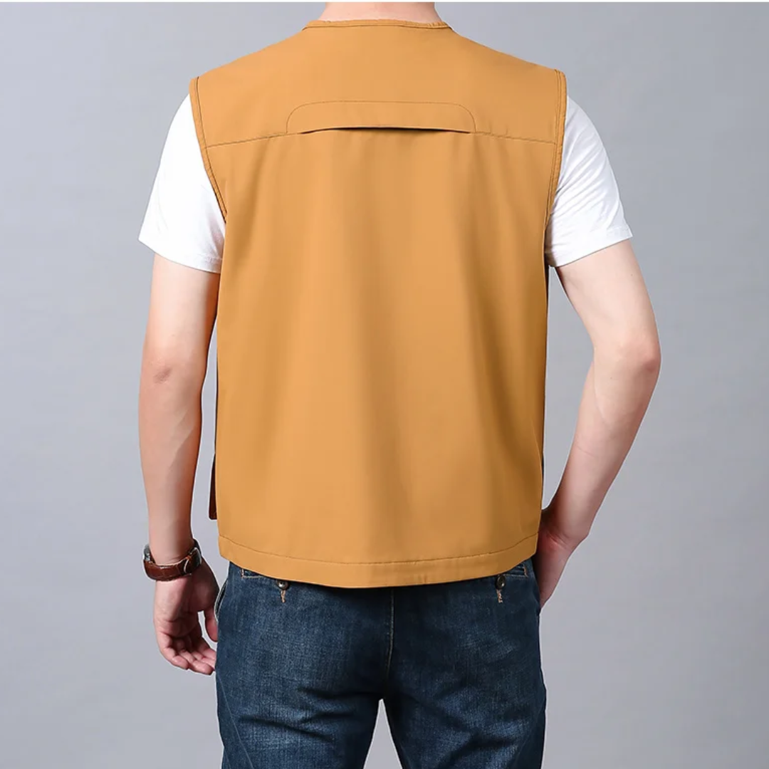 Azel | Chaleco cargo elegante y casual
