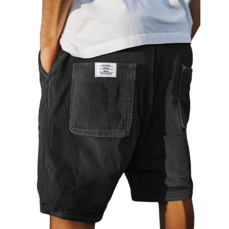 Cazel | Pantaloni corti eleganti in velluto