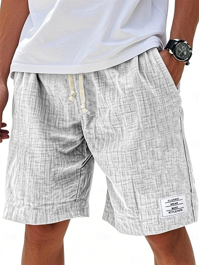 Azel | Pantalones cortos ligeros y casuales de corte holgado para hombre