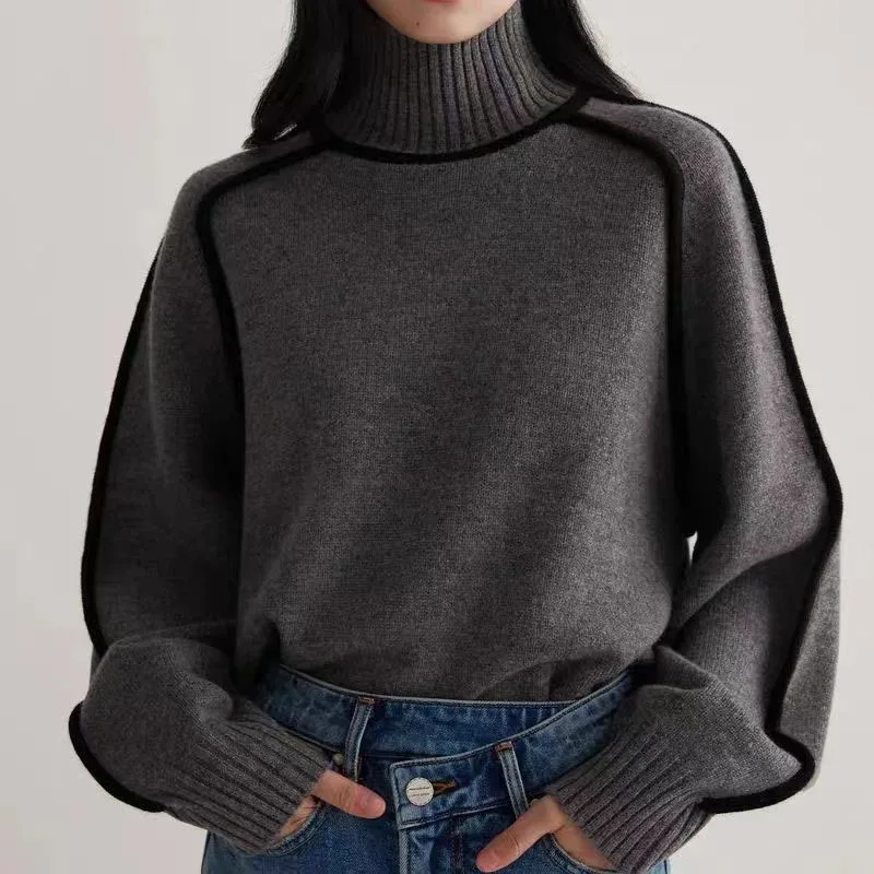 Azel | Suéter de cuello alto cómodo