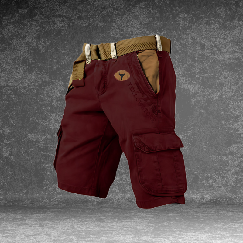 Azel | Pantalón corto cargo hombre de 4 bolsillos