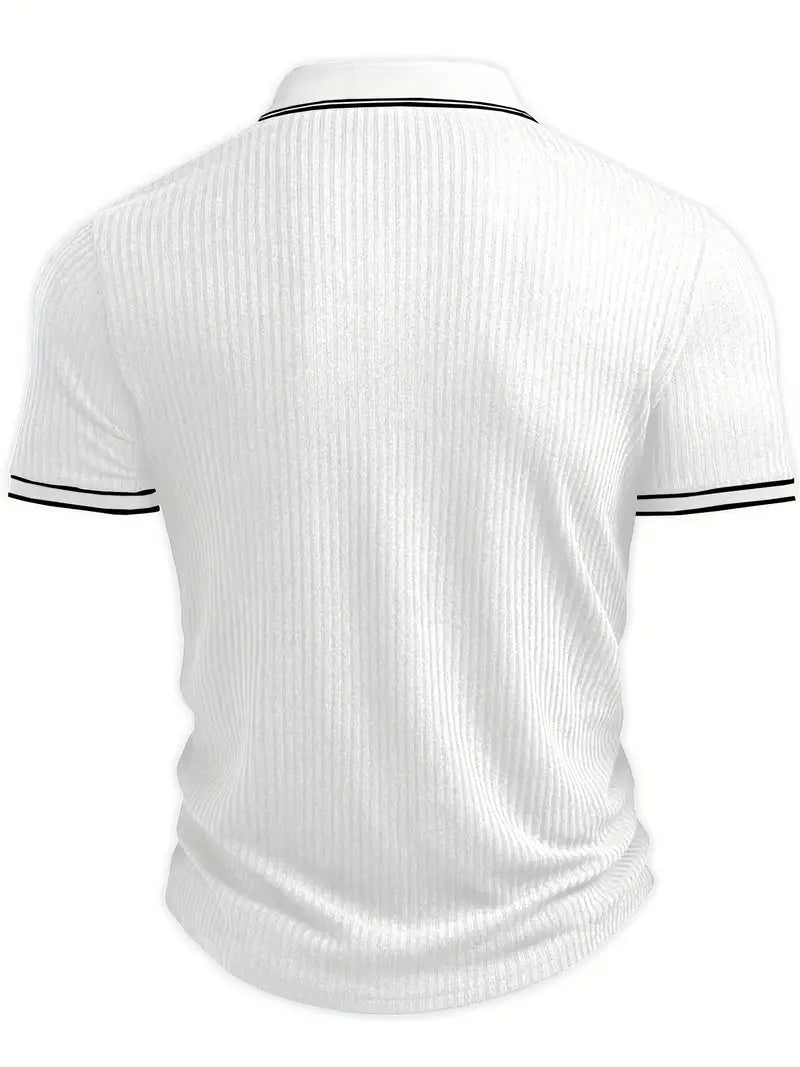 Azel | Polo elegante de manga corta