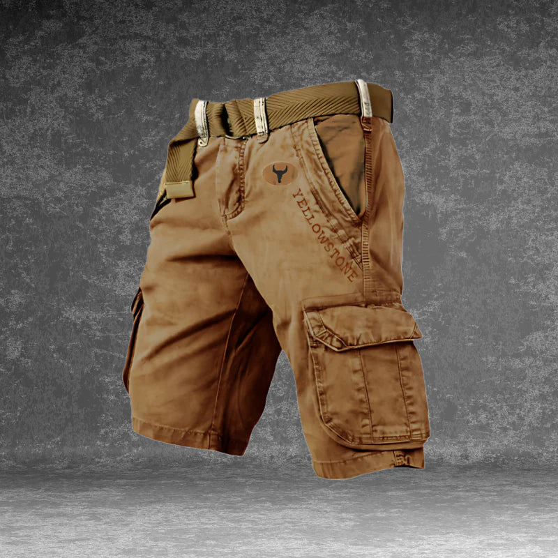 Azel | Pantalón corto cargo hombre de 4 bolsillos