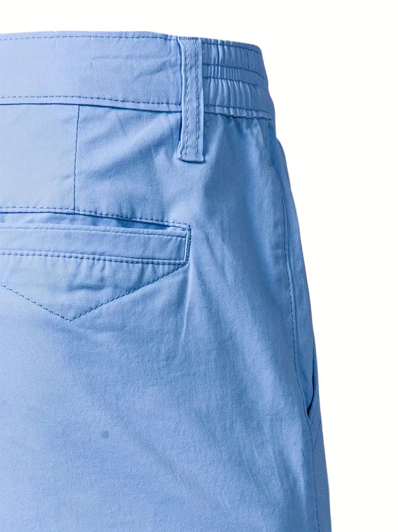 Azel | Pantalones cortos de algodón con bolsillos