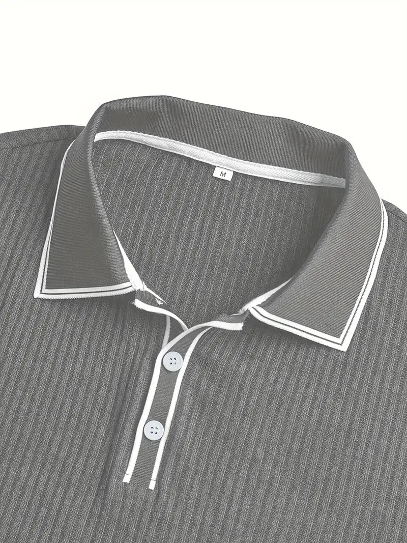 Azel | Polo elegante de manga corta