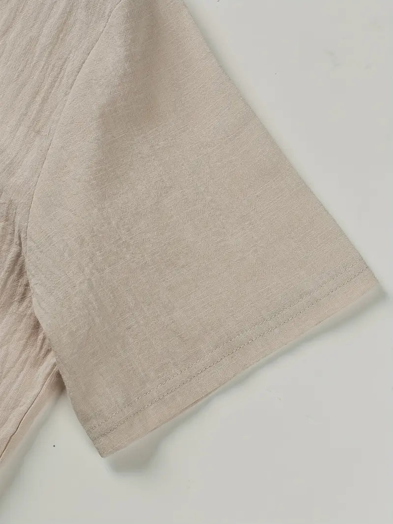 Azel | Camisa elegante de manga corta