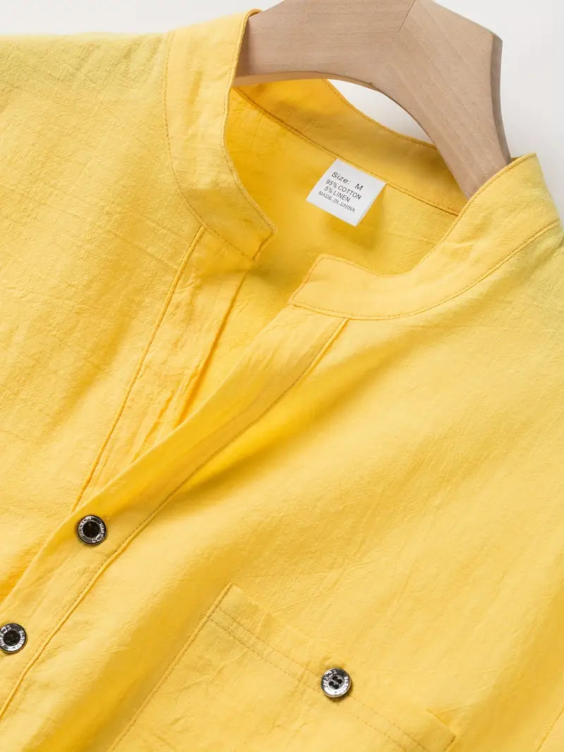 Azel | Camisa elegante de manga corta