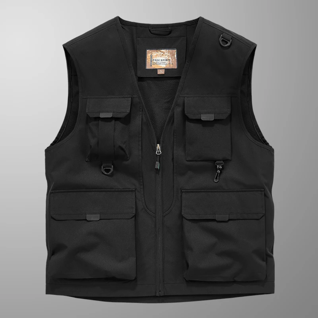 Azel | Chaleco cargo elegante y casual