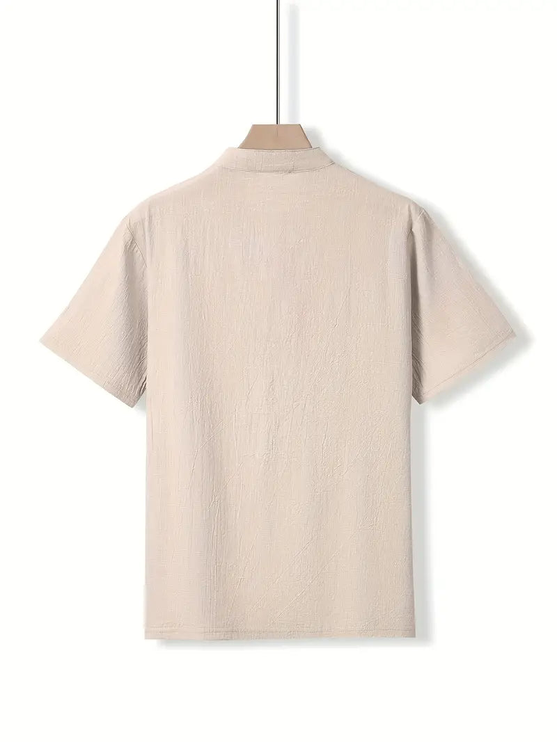 Azel | Camisa elegante de manga corta