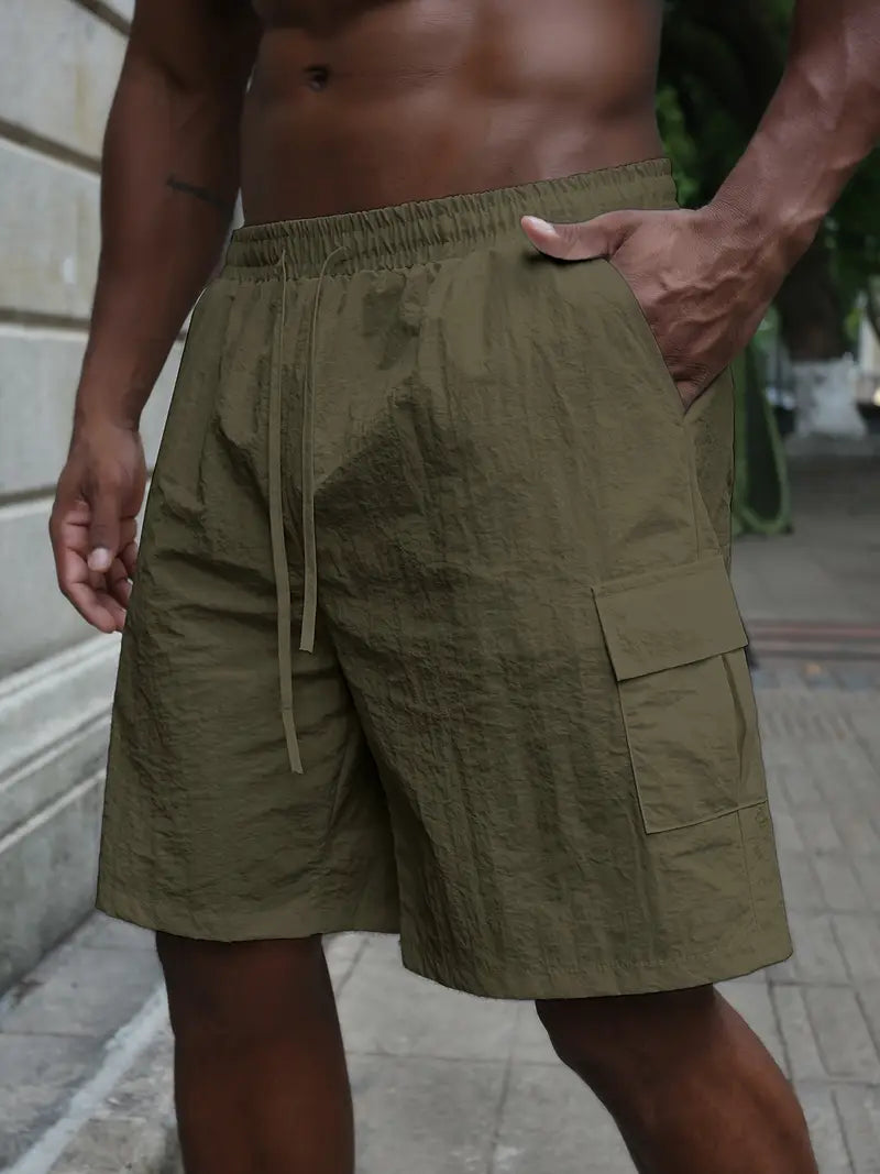 Azel | Pantalones cortos transpirables con cintura elástica
