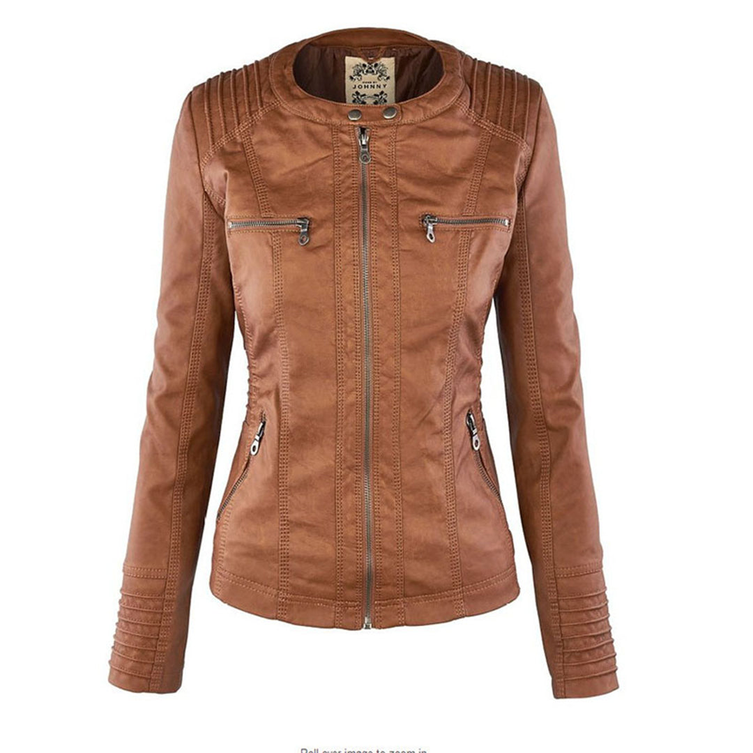 Azel | La chaqueta de cuero elegante y única