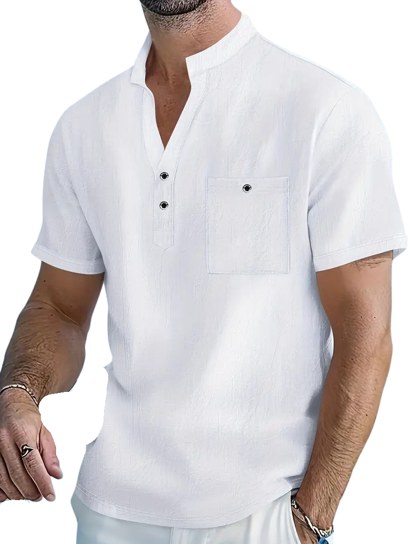 Azel | Camisa elegante de manga corta