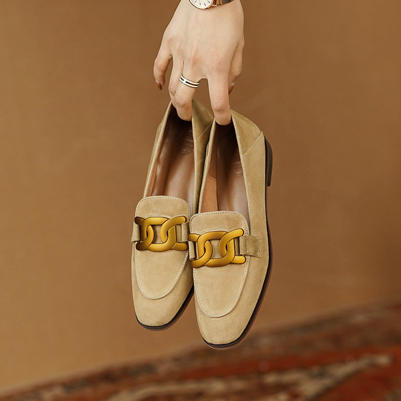 Azel | Mocasines de cuero para mujeres