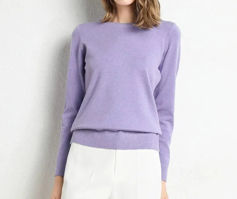 Azel | Pull confort en lana esencial