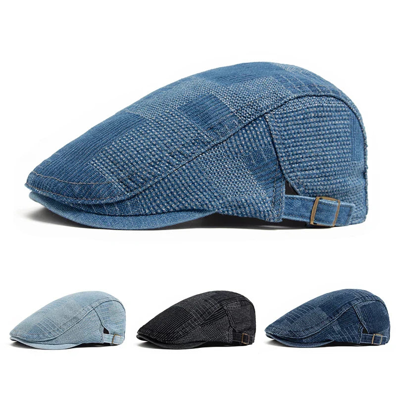 Azel | Gorra de denim para hombre