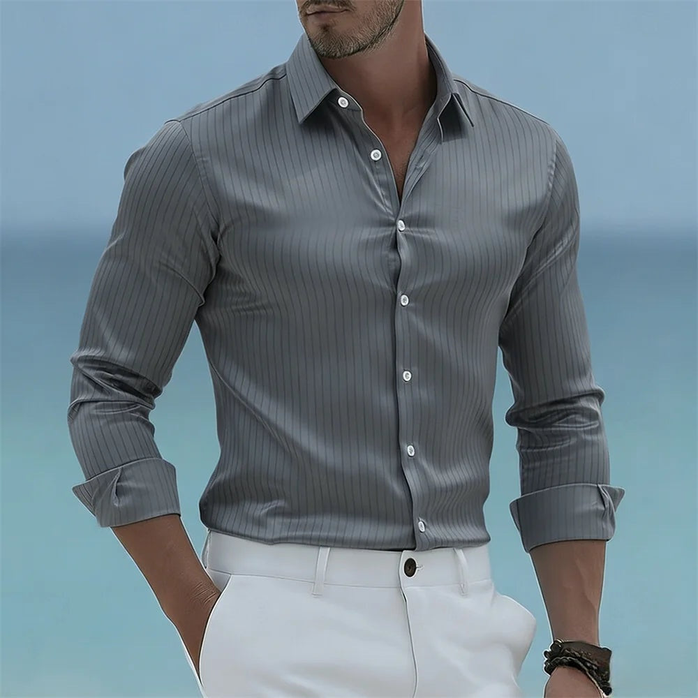 Azel | Camisa transpirable de corte ajustado