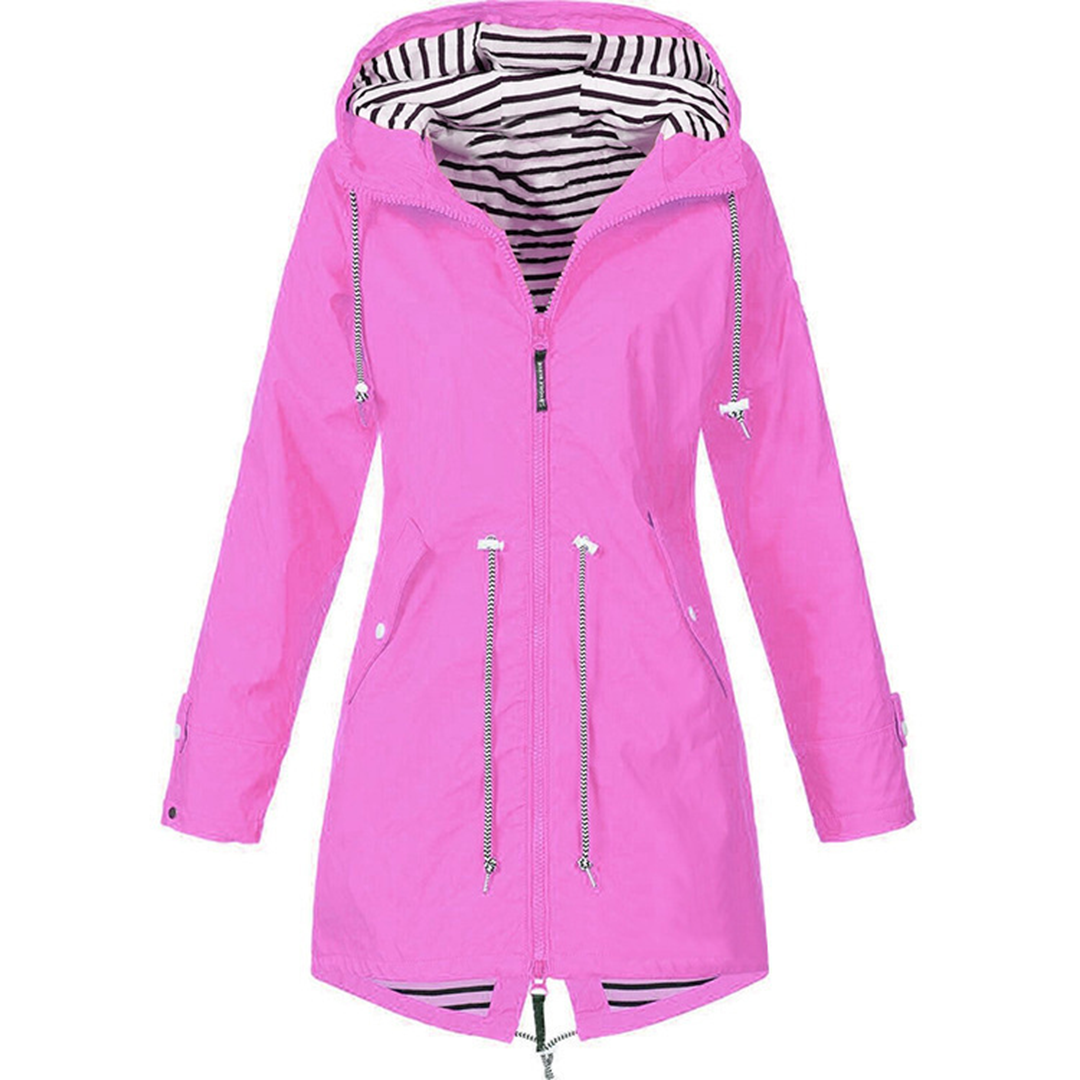 Azel | Impermeable con capucha