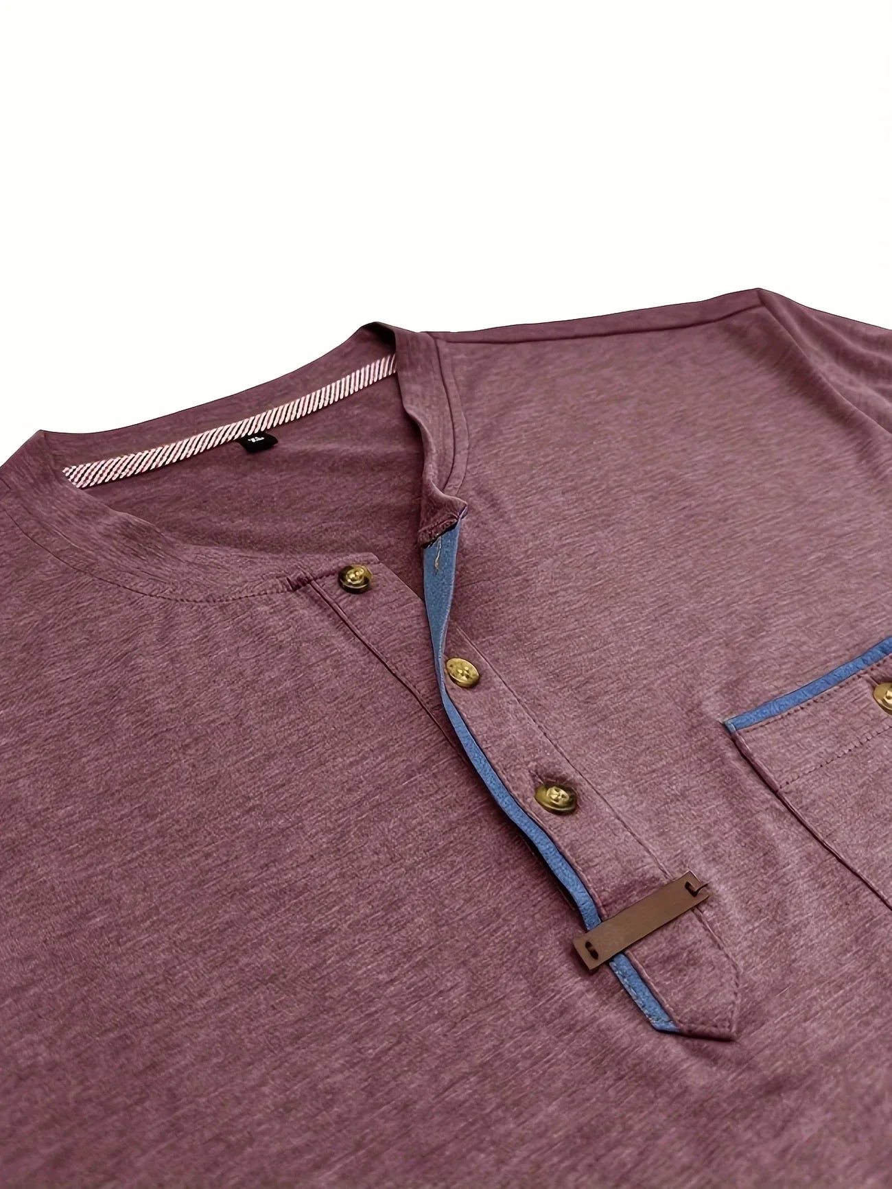 Azel | Camiseta de cuello redondo elegante con bolsillo