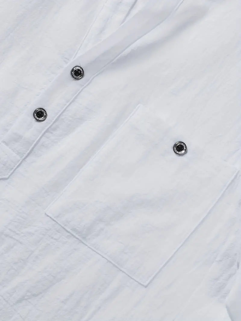 Azel | Camisa elegante de manga corta