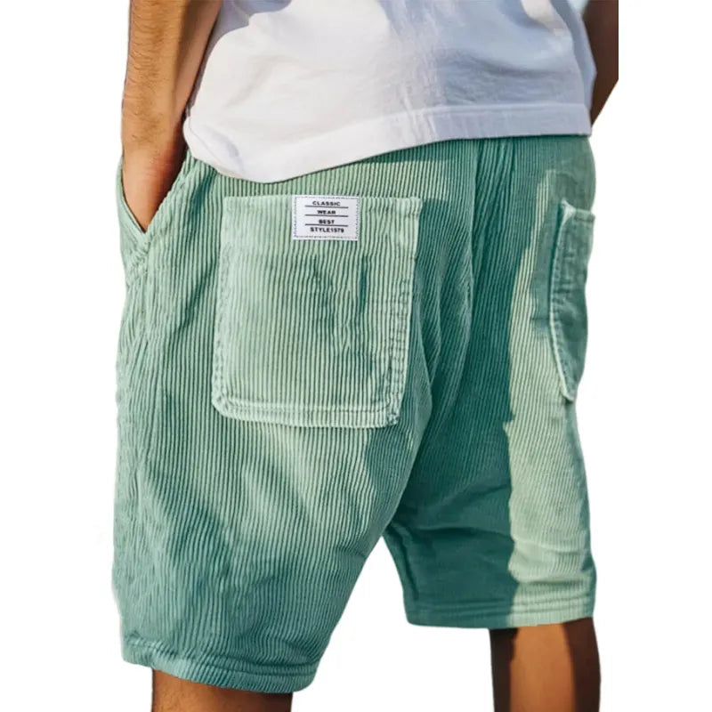 Cazel | Pantaloni corti eleganti in velluto