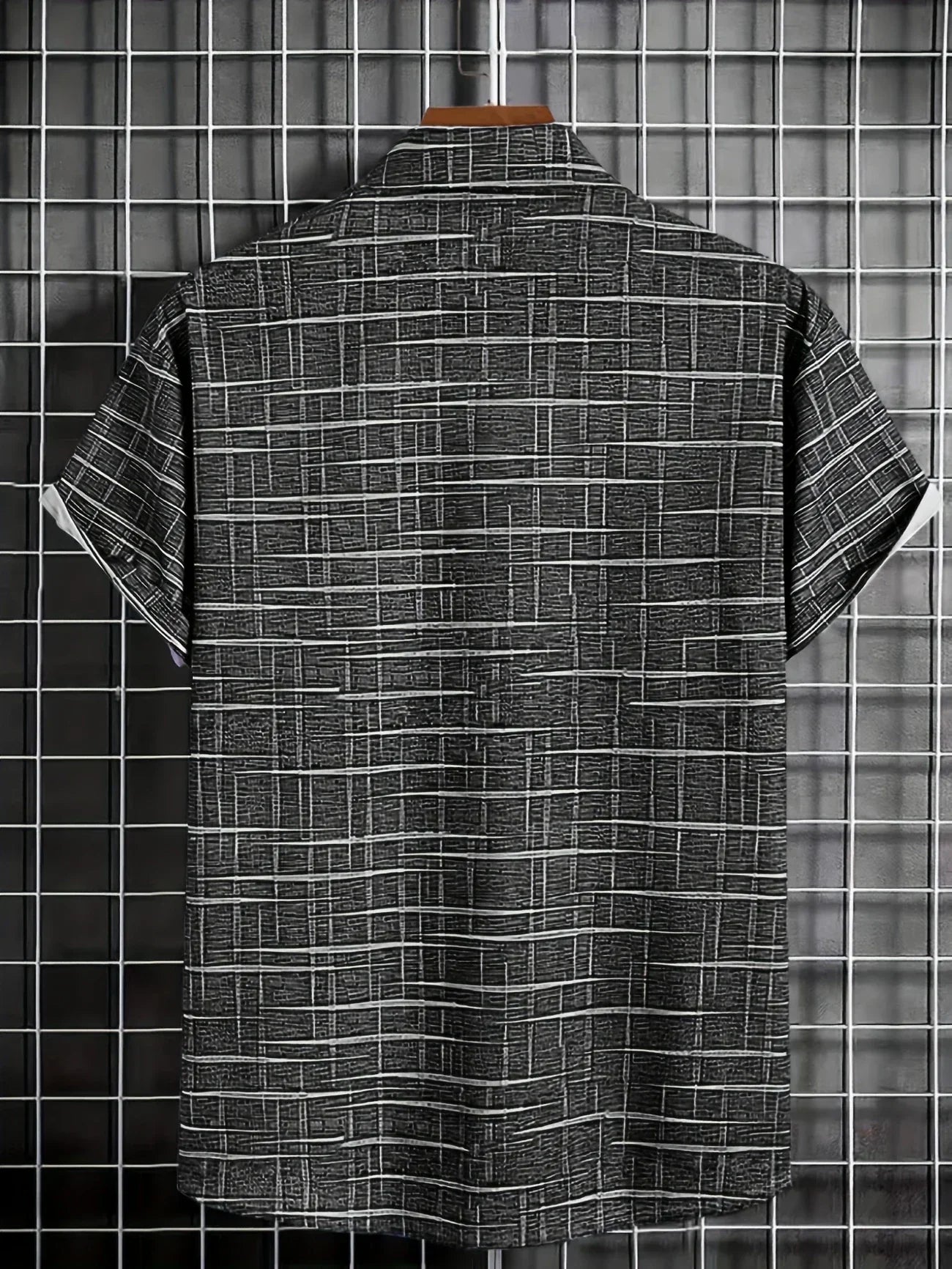 Azel | Camisa elegante de rayas y cuadros