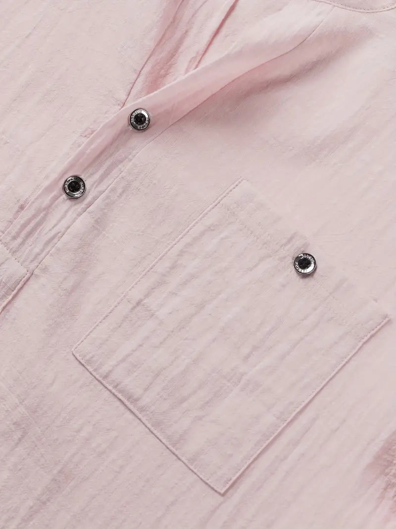 Azel | Camisa elegante de manga corta