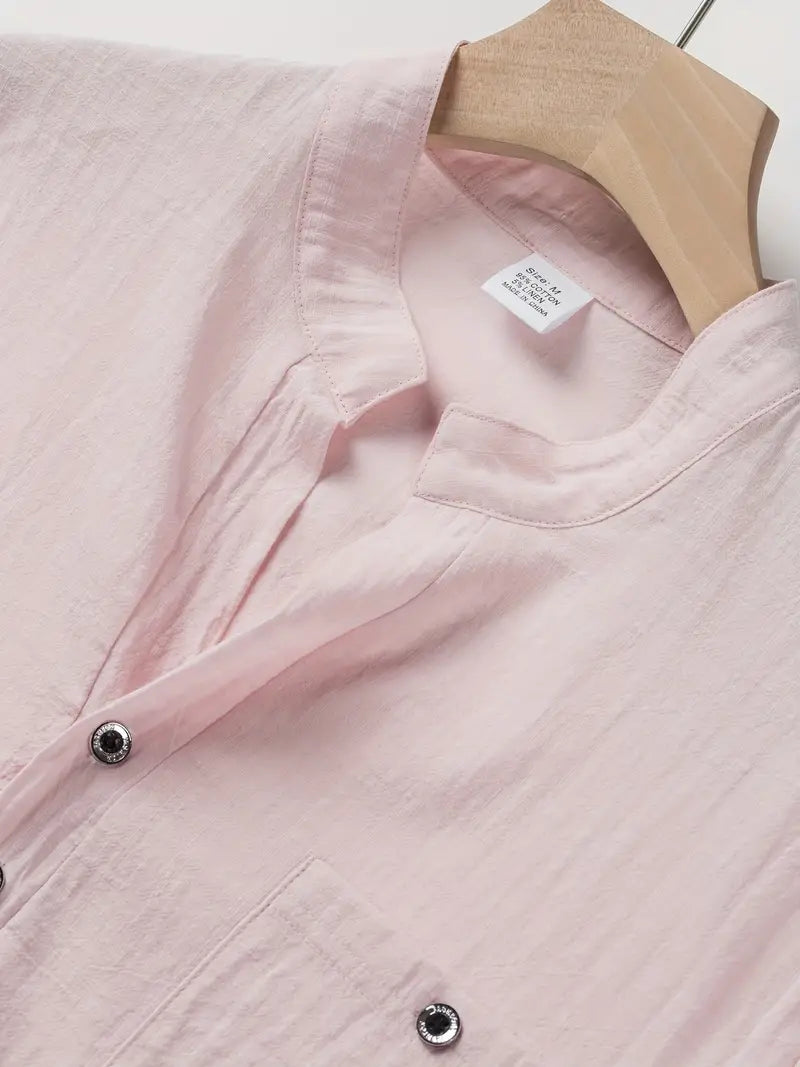 Azel | Camisa elegante de manga corta