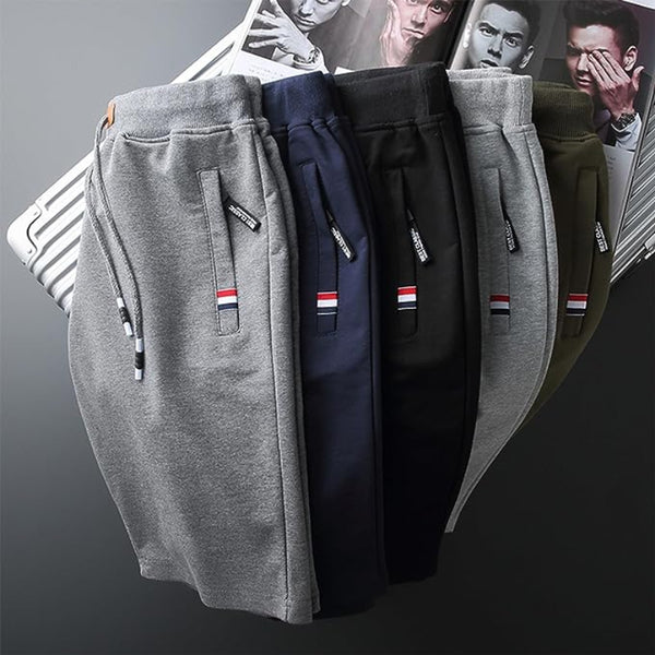 Azel | Pantalones cortos de algodón con bolsillos con cremallera