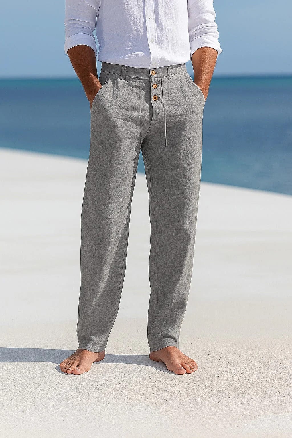 Azel | Pantalones de lino cómodos