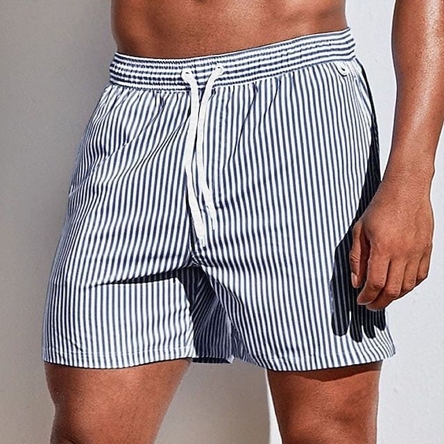 Azel | Pantalones cortos de verano a rayas para hombre