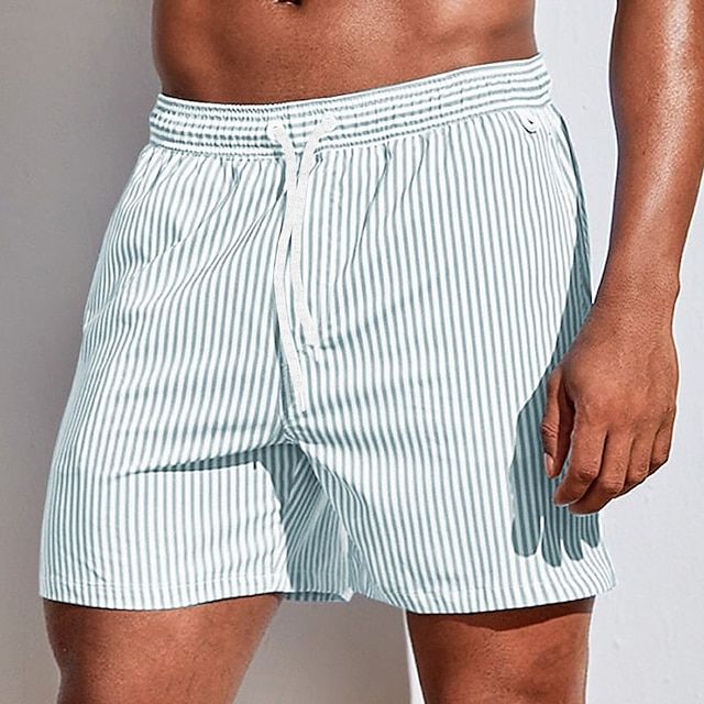 Azel | Pantalones cortos de verano a rayas para hombre