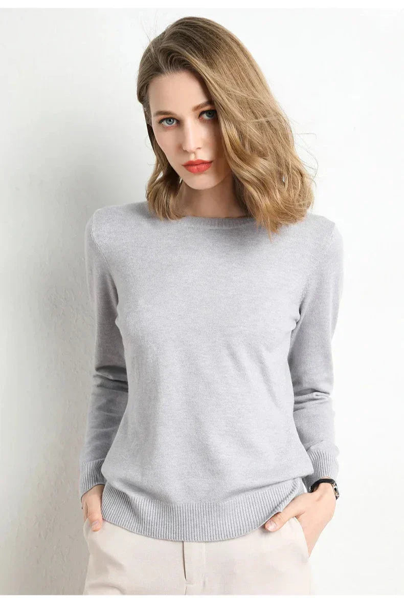 Azel | Pull confort en lana esencial