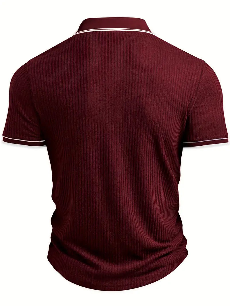 Azel | Polo elegante de manga corta