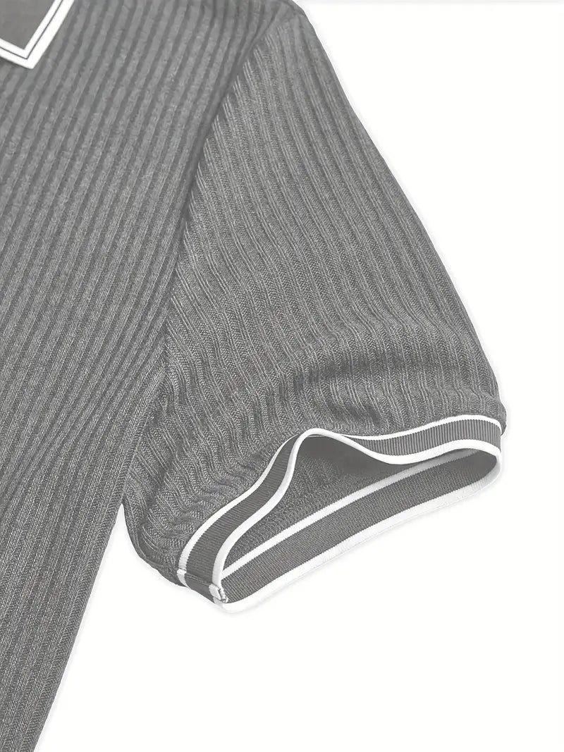 Azel | Polo elegante de manga corta