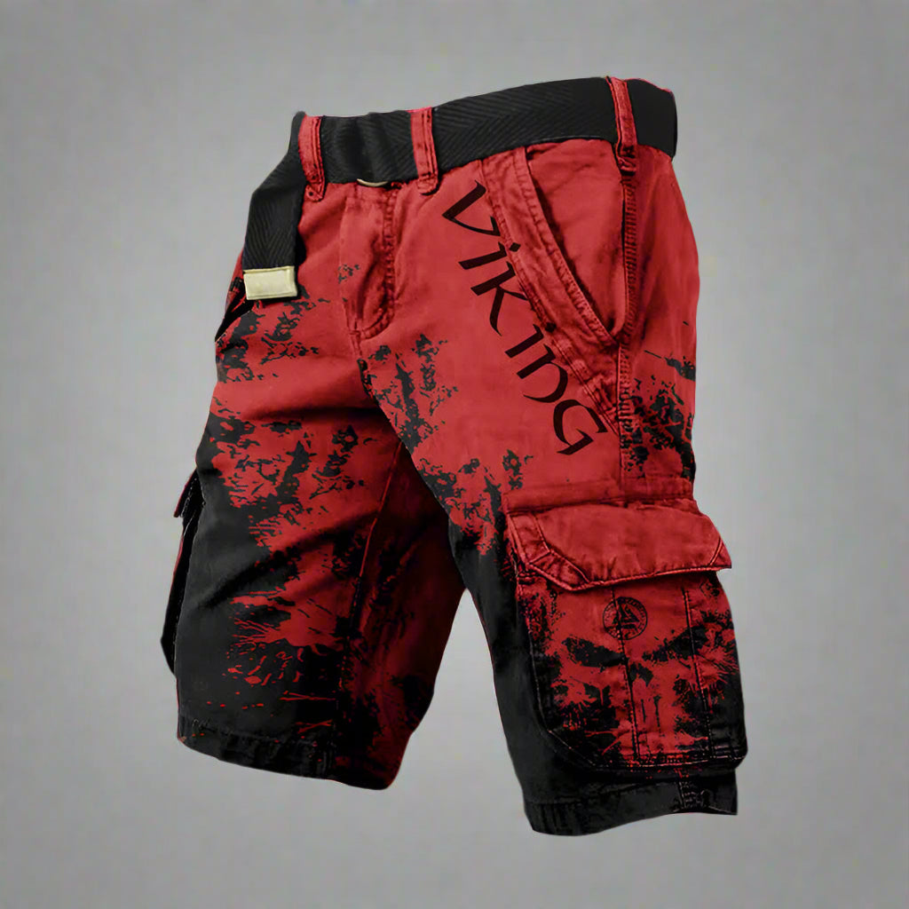 Azel | Pantalones cortos cargo vikingos cómodos