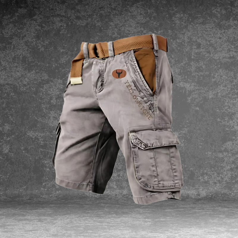 Azel | Pantalón corto cargo hombre de 4 bolsillos