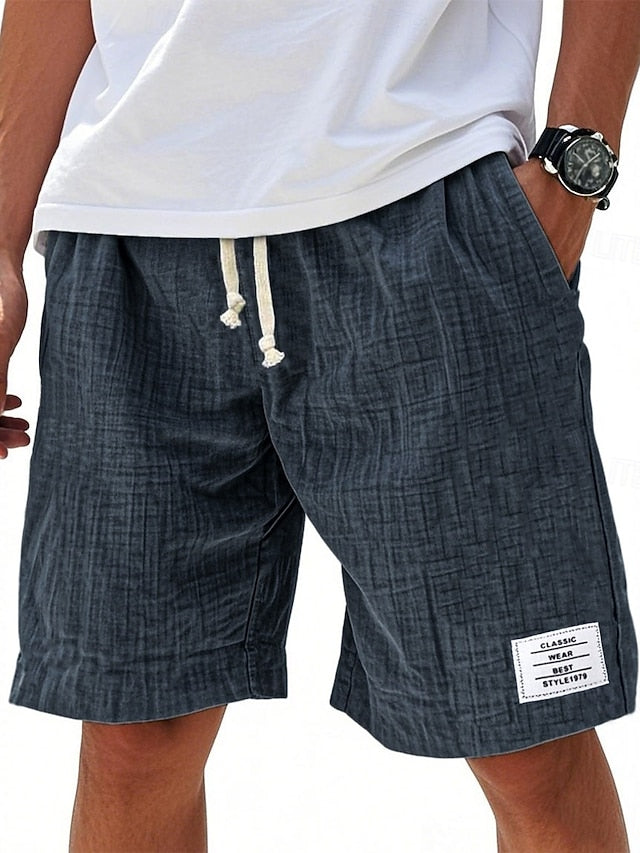 Azel | Pantalones cortos ligeros y casuales de corte holgado para hombre