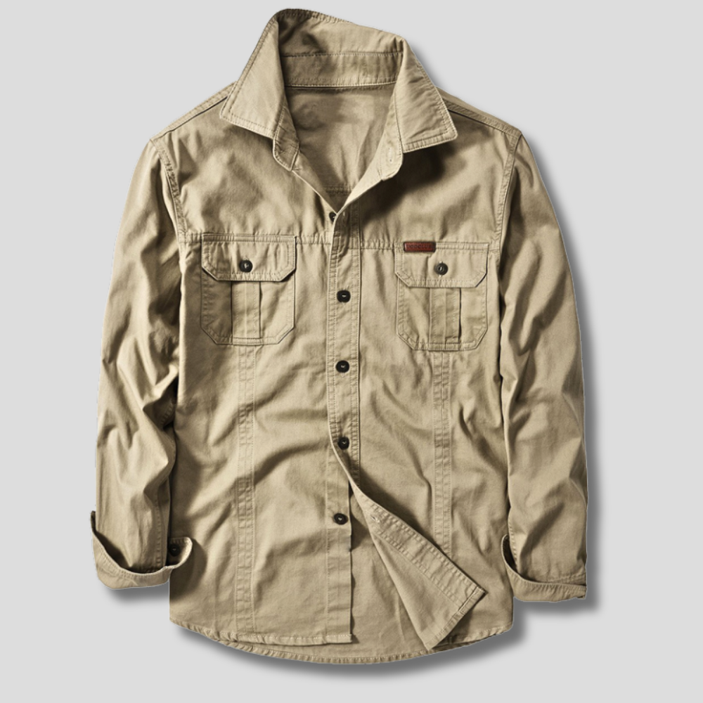 Azel | Camisa cargo de estilo moderno