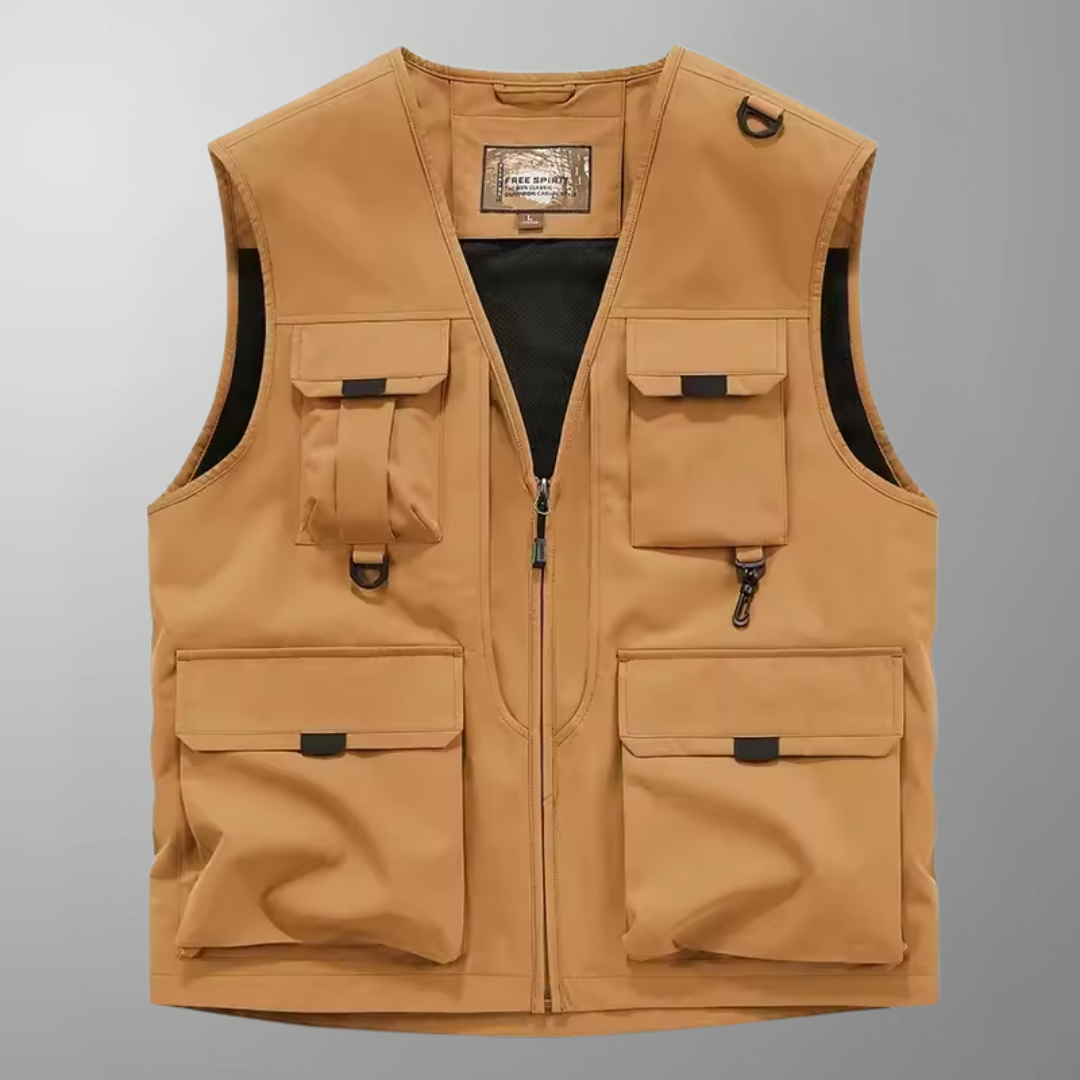 Azel | Chaleco cargo elegante y casual