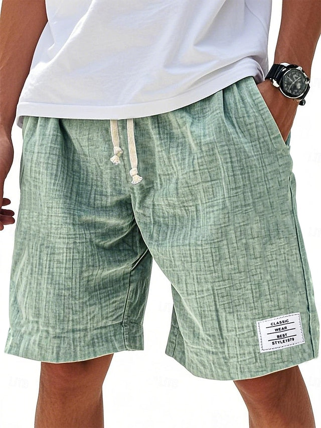 Azel | Pantalones cortos ligeros y casuales de corte holgado para hombre