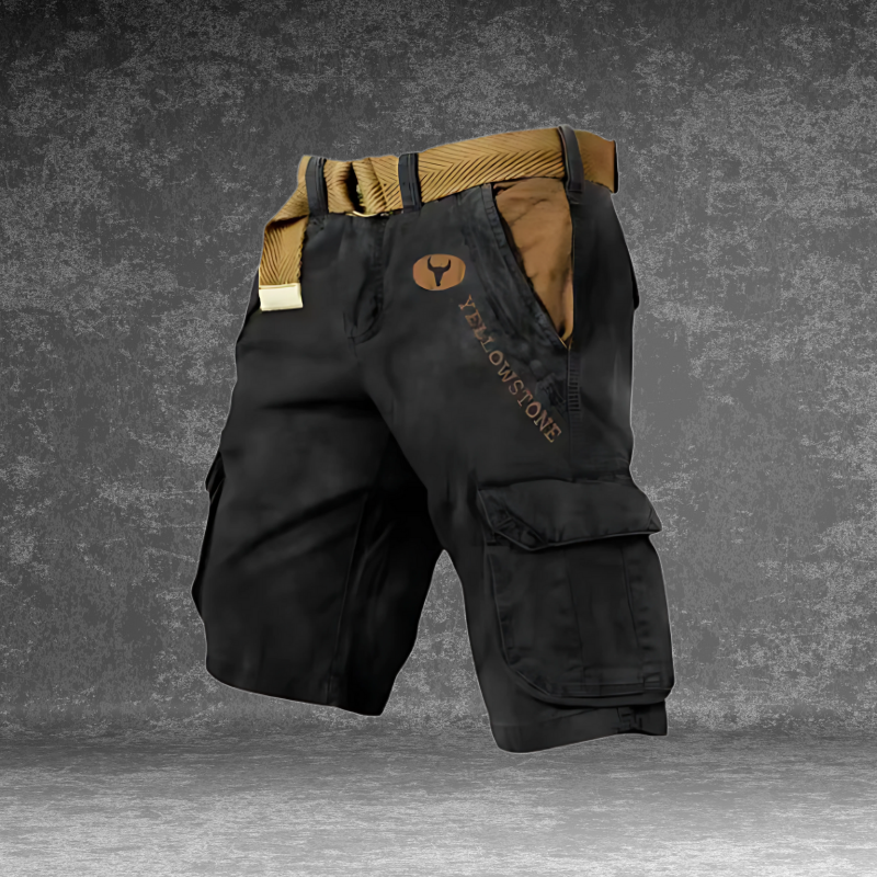 Azel | Pantalón corto cargo hombre de 4 bolsillos
