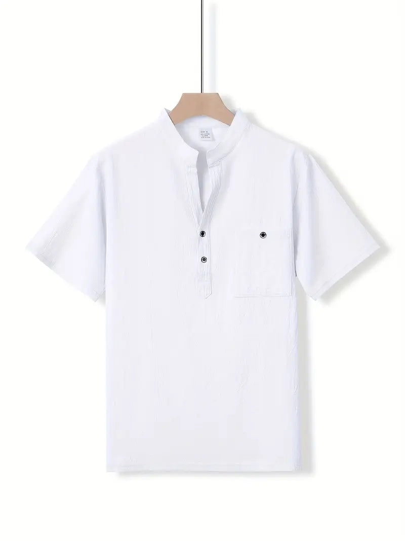 Azel | Camisa elegante de manga corta