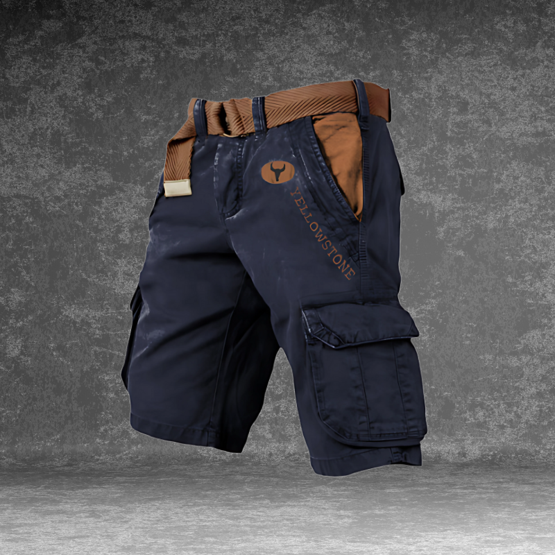 Azel | Pantalón corto cargo hombre de 4 bolsillos